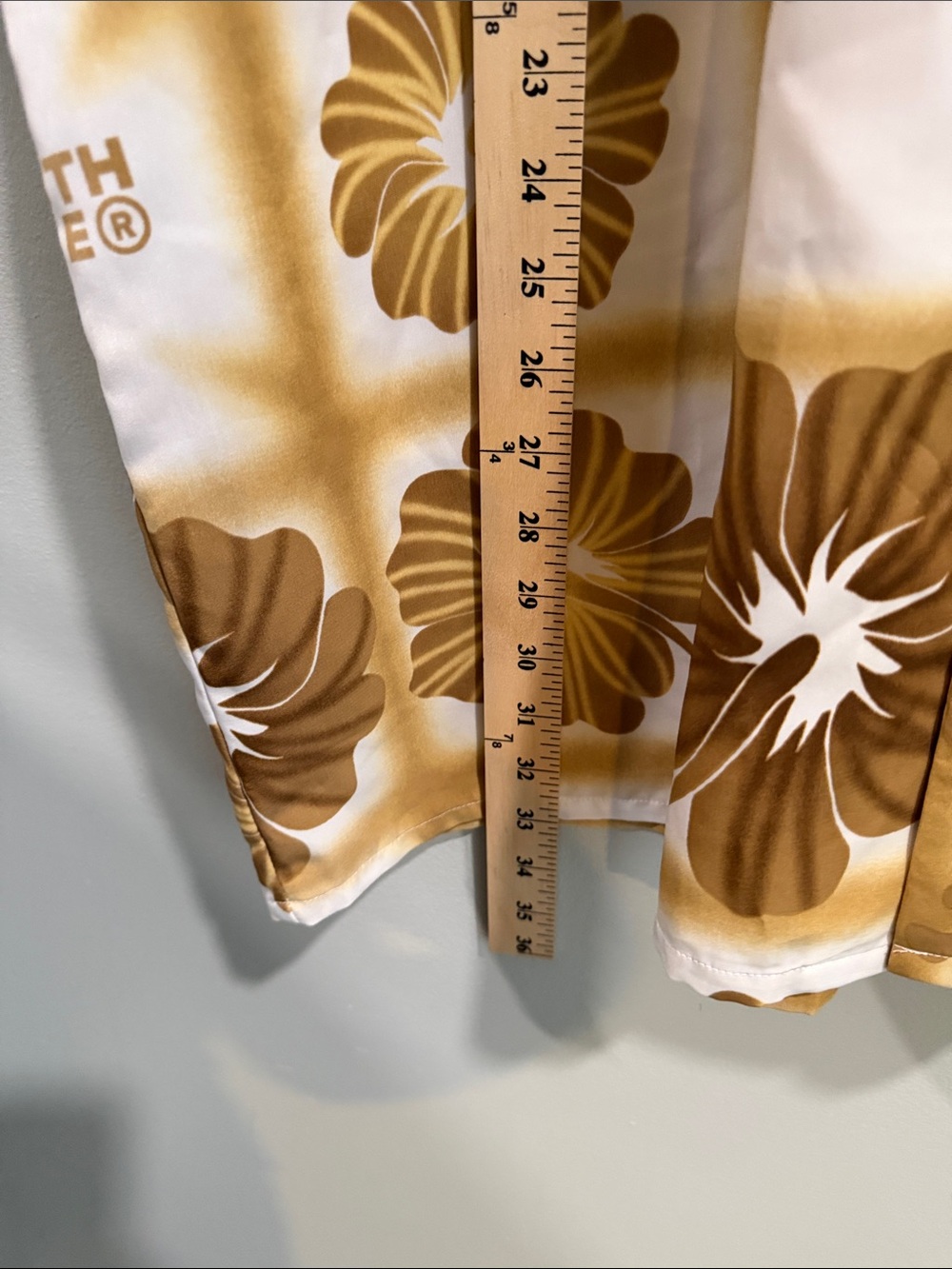 South Pole Men's Brown, Hold  & White Floral Button-Up Shirt - Picture 5 of 6